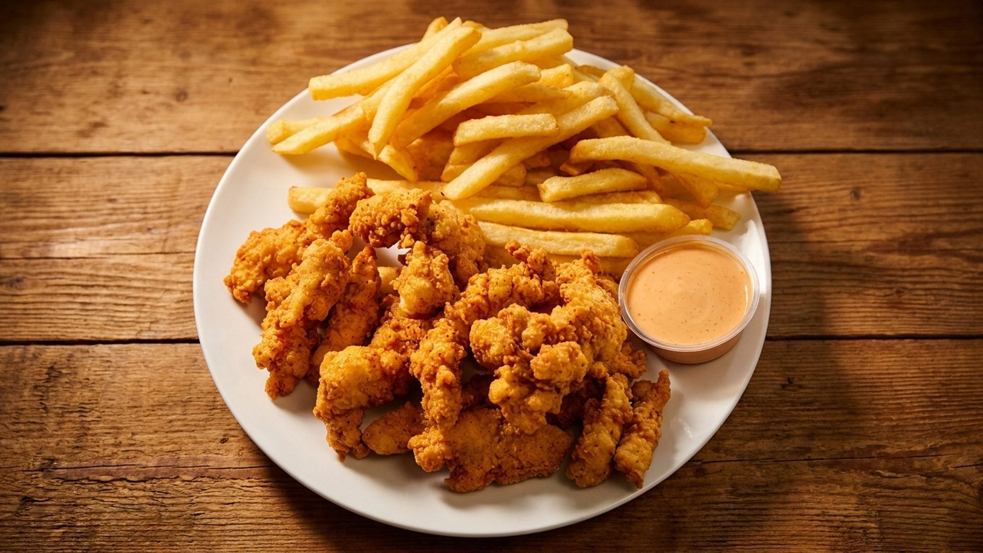 Jumbo shrimp and fried conch