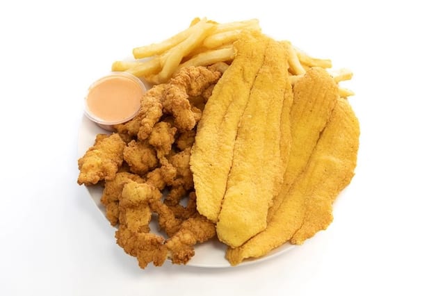 Combo #18 - Conch & 2 Catfish or 2 Tilapia.
