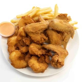Combo #20 - 6 Jumbo Shrimp & 4 Wings