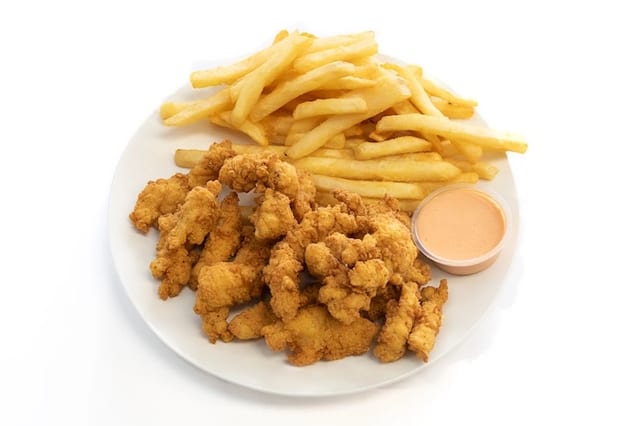 Fried Conch Dinner.