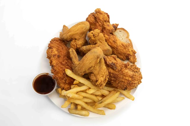 Combo #14 - Tenders & 10 Shrimp or 3 Wings.