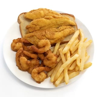 Combo #15 - Snapper & 10 Shrimp or 3 Wings