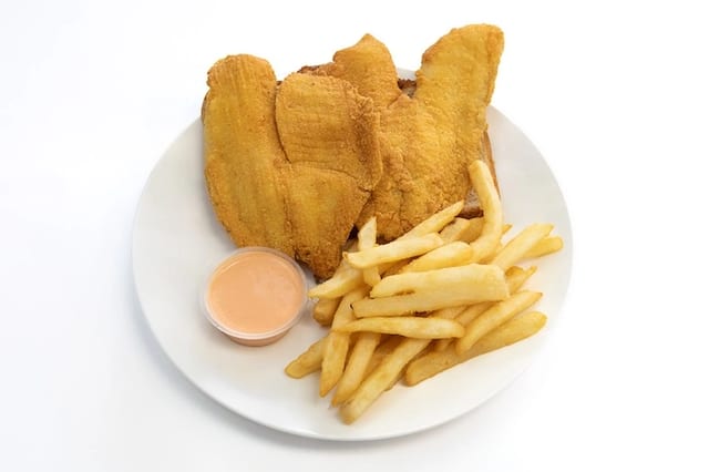 Tilapia Fish Dinner.