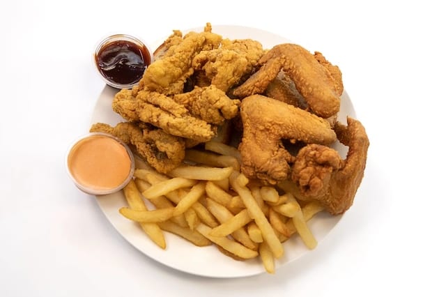 Combo #12 - Catfish Nuggets & 10 Shrimp or 3 Wings.